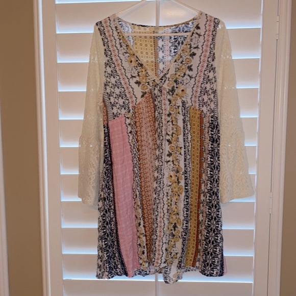 Kori America Bohemian Top Sz L - Picture 2 of 7